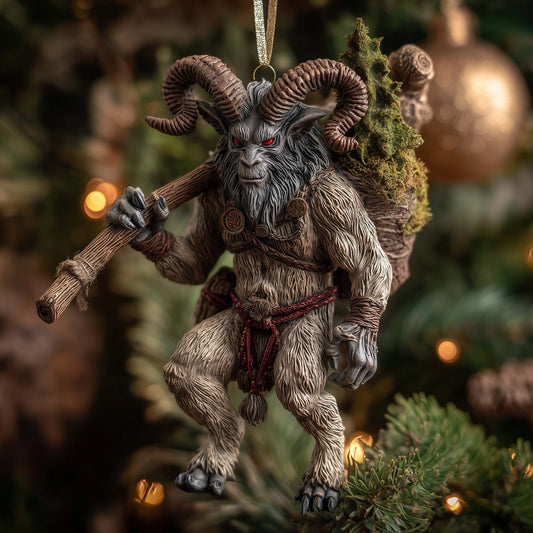 Krampus Eve Christmas Mica Ornament GFSPTP74