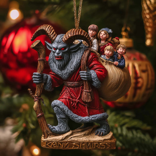 Krampus Eve Christmas Mica Ornament GFSPTP79
