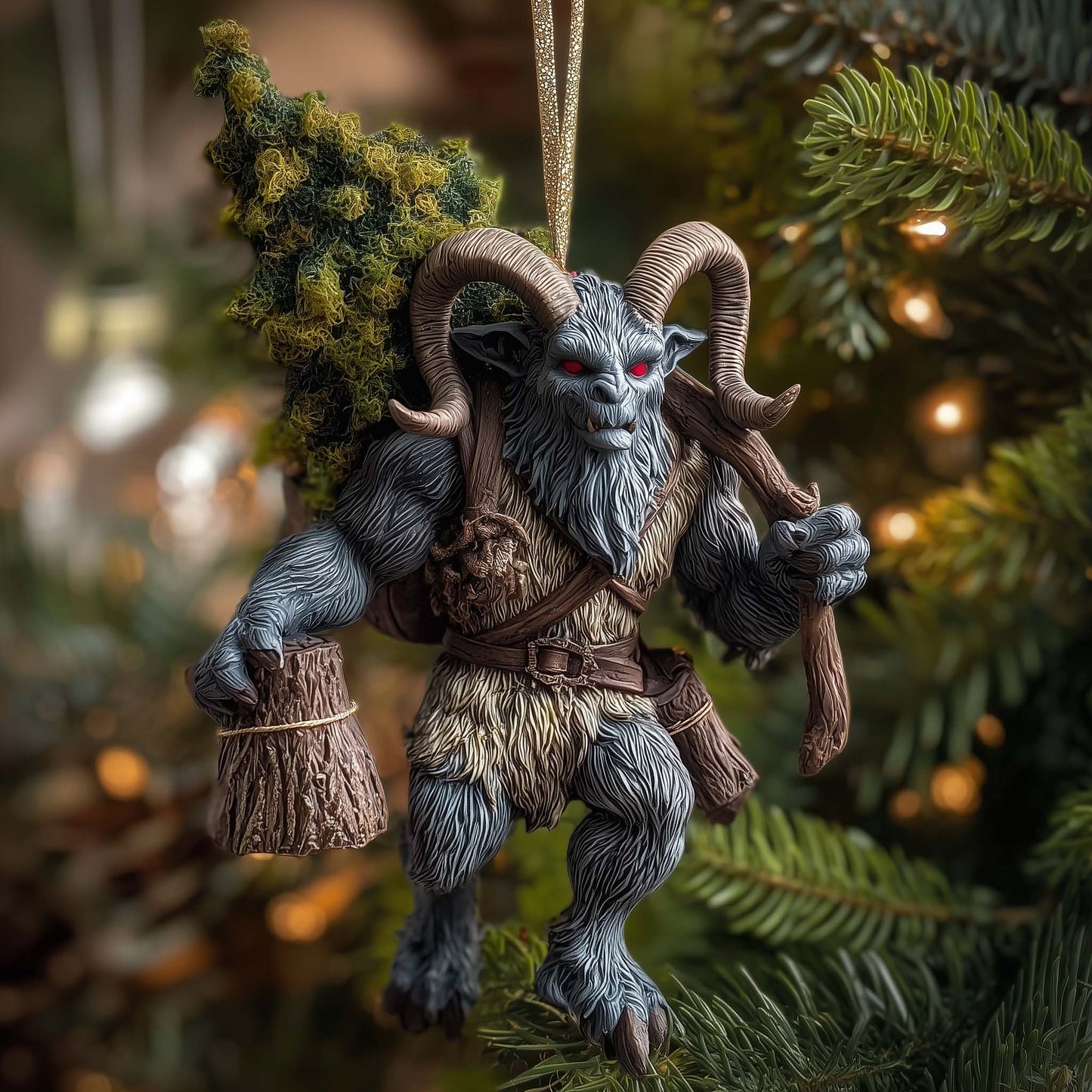 Krampus Eve Christmas Mica Ornament GFSPTP80
