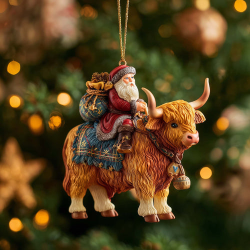 Festive Farmstead Christmas Mica Ornament GFSPTP99