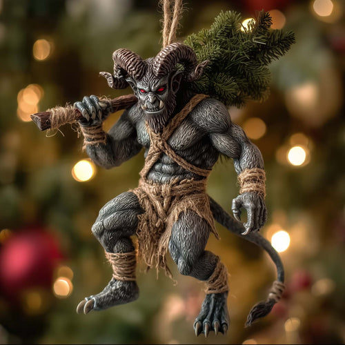 Mystic Krampus Christmas Mica Ornament GFSPYC24
