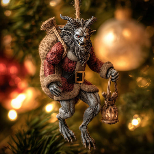 Mystic Krampus Christmas Mica Ornament GFSPYC27