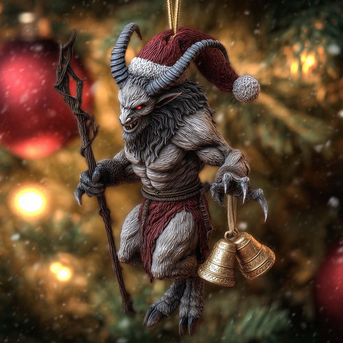 Mystic Krampus Christmas Mica Ornament GFSPYC28