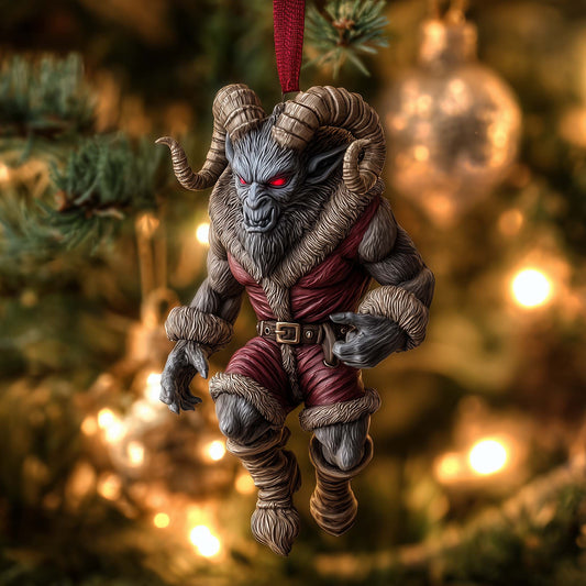 Mystic Krampus Christmas Mica Ornament GFSPYC29