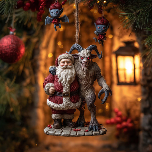 Mystic Krampus Christmas Mica Ornament GFSPYC30