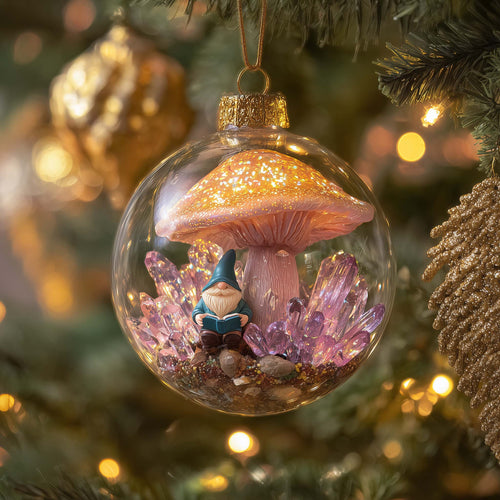 Noble Gnome Christmas Mica Ornament GFSPYC88