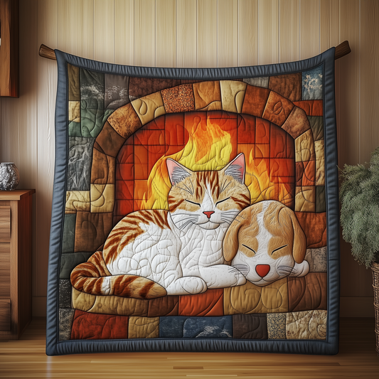 Cozy Cat Quilted Blanket GFTOAB093