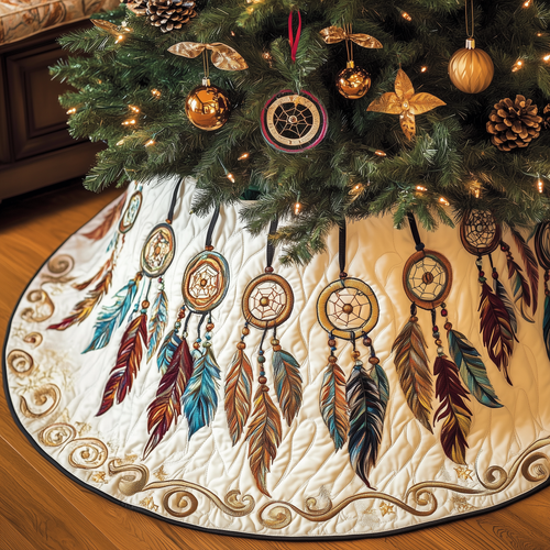 Southwest Dreamcatchers Quilted Tree Skirt GFTOAB1326