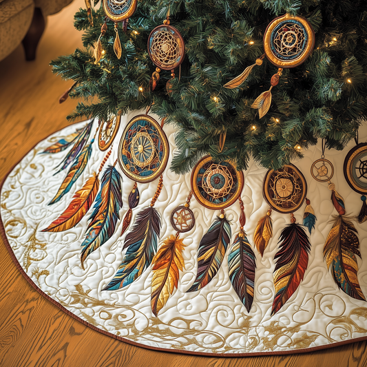 Southwest Dreamcatchers Quilted Tree Skirt GFTOAB1327