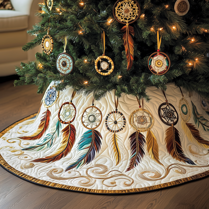 Southwest Dreamcatchers Quilted Tree Skirt GFTOAB1328