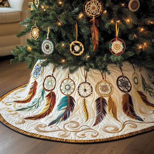 Southwest Dreamcatchers Quilted Tree Skirt GFTOAB1328