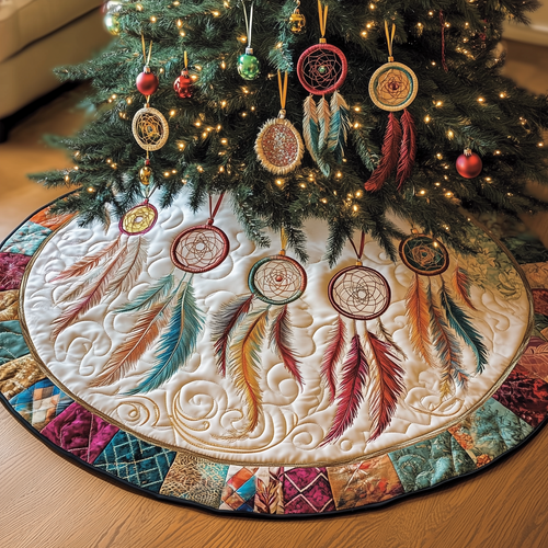 Southwest Dreamcatchers Quilted Tree Skirt GFTOAB1329