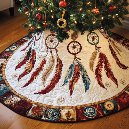 Southwest Dreamcatchers Quilted Tree Skirt GFTOAB1331
