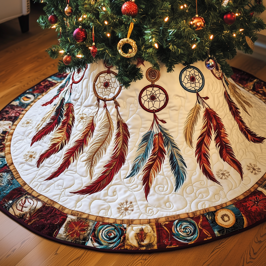 Southwest Dreamcatchers Quilted Tree Skirt GFTOAB1331