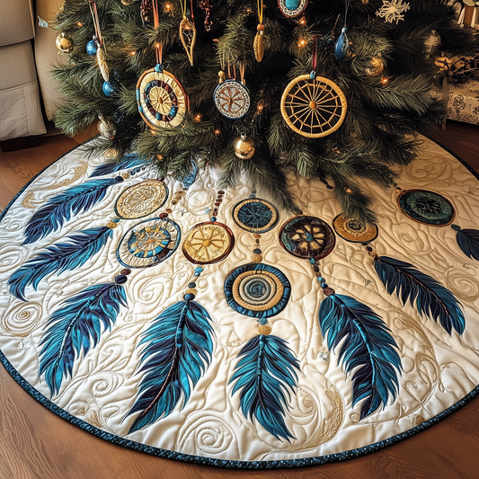 Southwest Dreamcatchers Quilted Tree Skirt GFTOAB1336