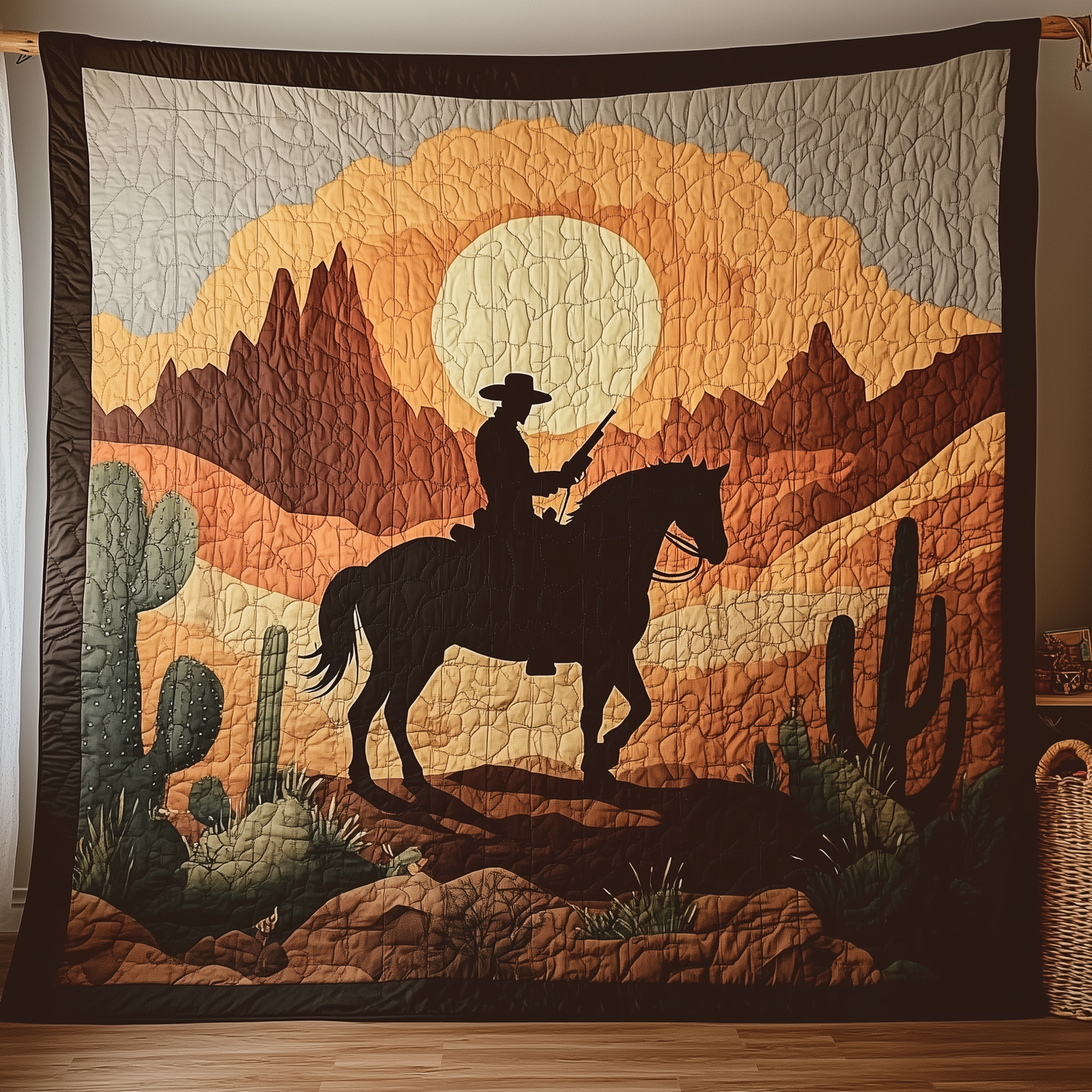 Cowboy Life Quilted Blanket GFTOAB1592