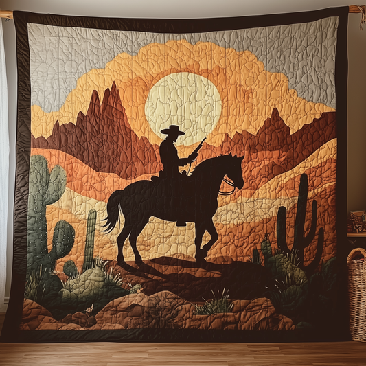 Cowboy Life Quilted Blanket GFTOAB1592