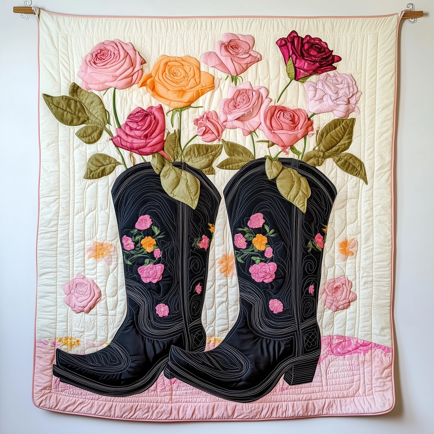 Cowboy Boots Quilted Blanket GFTOAB1595