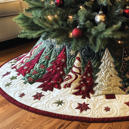 Christmas Tree Quilted Tree Skirt GFTOAB1677