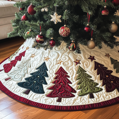 Christmas Tree Quilted Tree Skirt GFTOAB1678