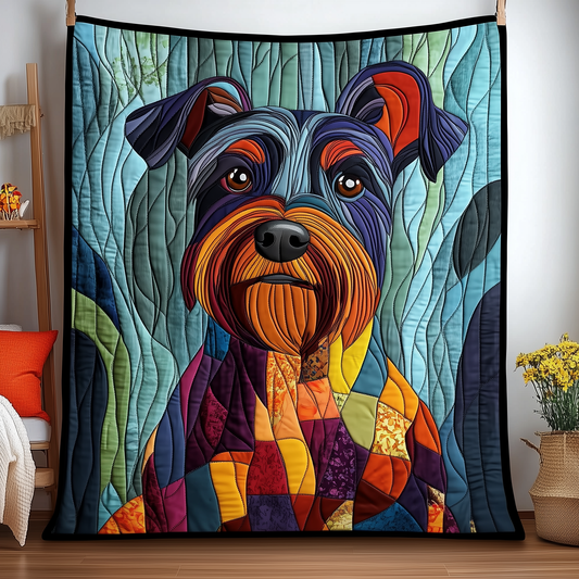 Scottie Dog Quilted Blanket GFTOAB1890