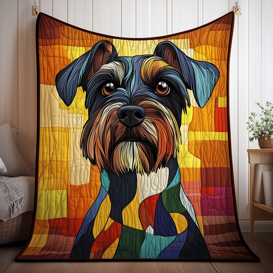 Scottie Dog Quilted Blanket GFTOAB1891