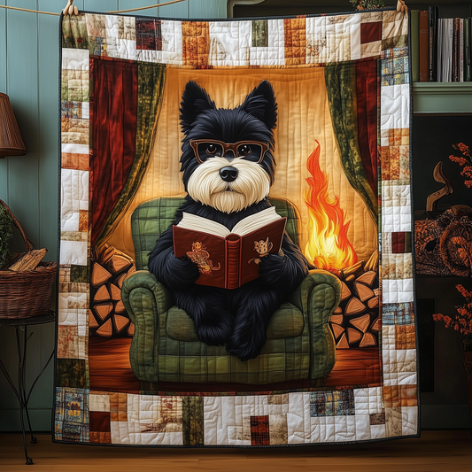 Scottie Dog Quilted Blanket GFTOAB1893