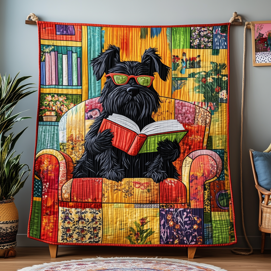 Scottie Dog Quilted Blanket GFTOAB1894