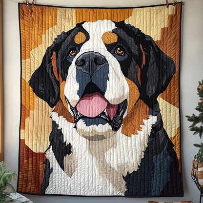 Saint Bernard Quilted Blanket GFTOAB1896