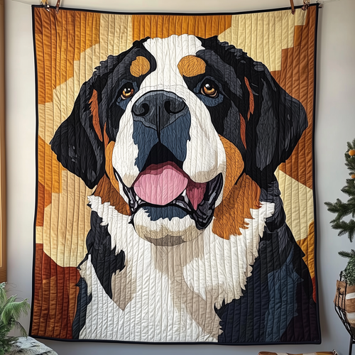Saint Bernard Quilted Blanket GFTOAB1896
