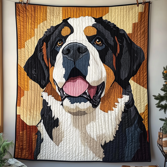 Saint Bernard Quilted Blanket GFTOAB1896