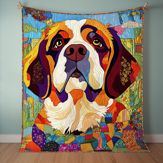 Saint Bernard Quilted Blanket GFTOAB1899