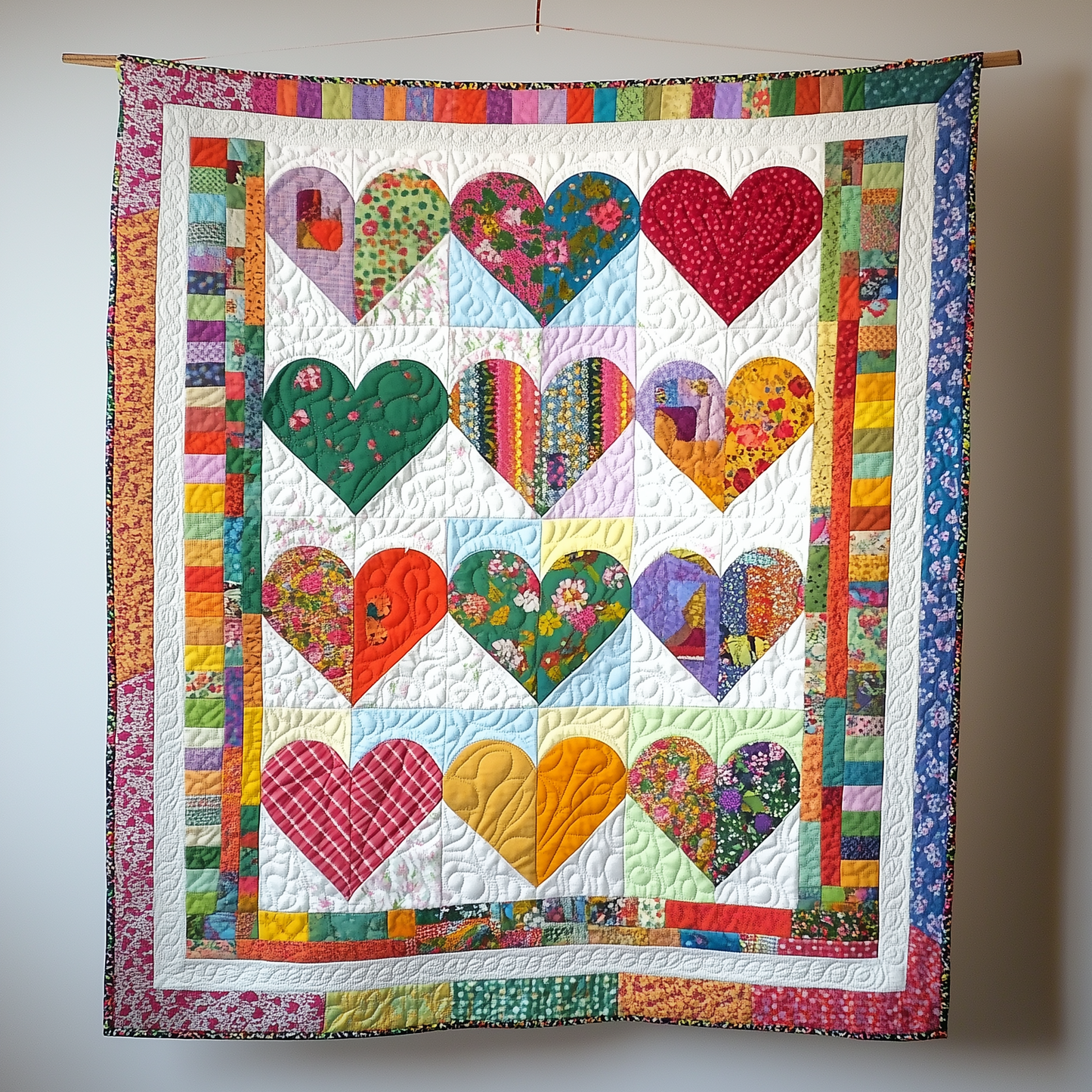 Love in Bloom Quilted Blanket GFTOAB1906