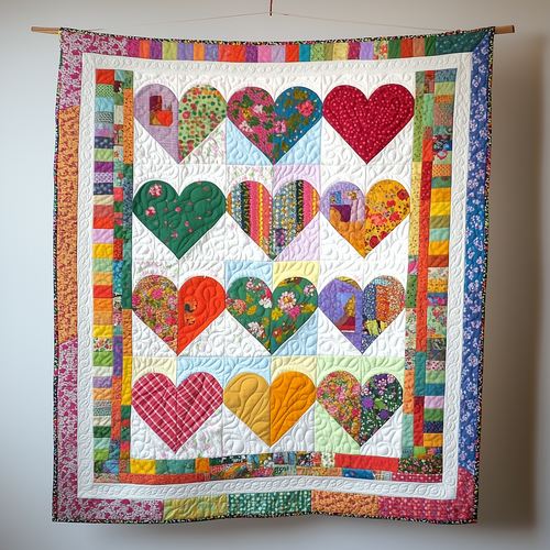 Love in Bloom Quilted Blanket GFTOAB1906