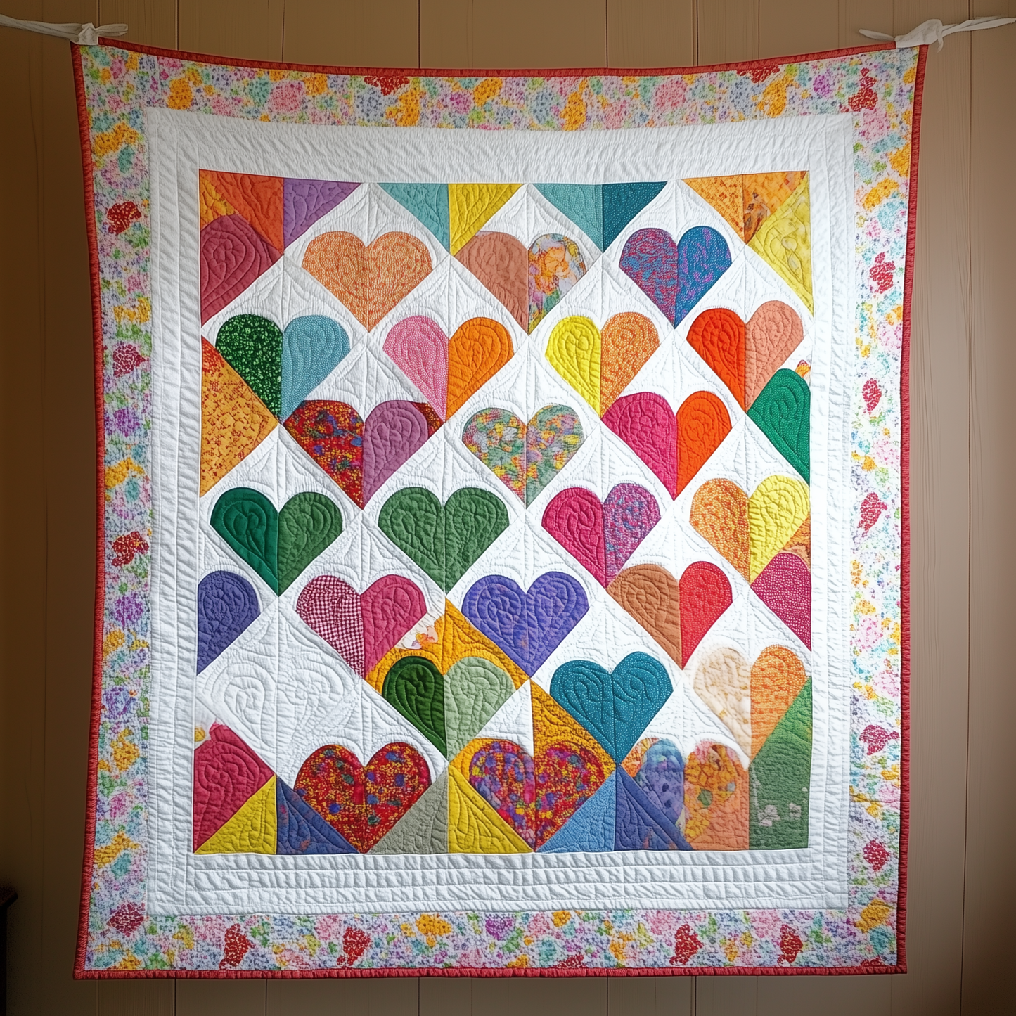 Love in Bloom Quilted Blanket GFTOAB1908