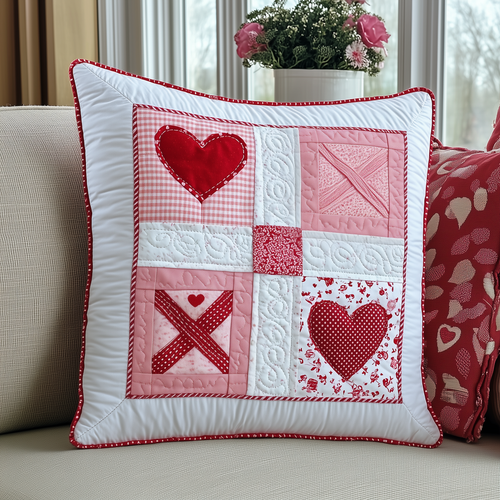 Words of Love Quilted Pillow Case GFTOAB1921