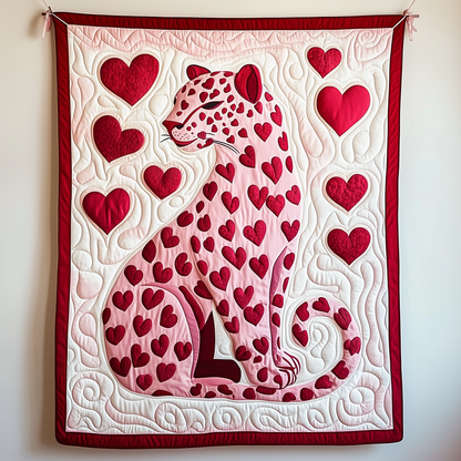 Valentine Leopard Quilted Blanket GFTOAB1999