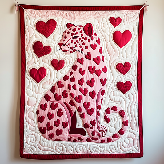 Valentine Leopard Quilted Blanket GFTOAB1999