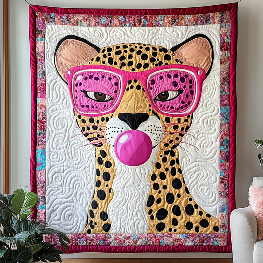 Leopard Lady Quilted Blanket GFTOAB2003