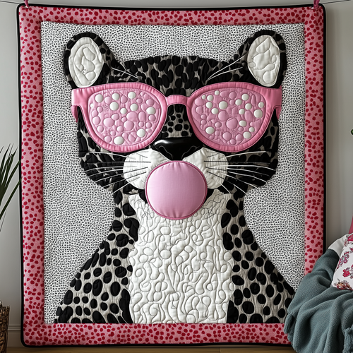 Leopard Lady Quilted Blanket GFTOAB2006