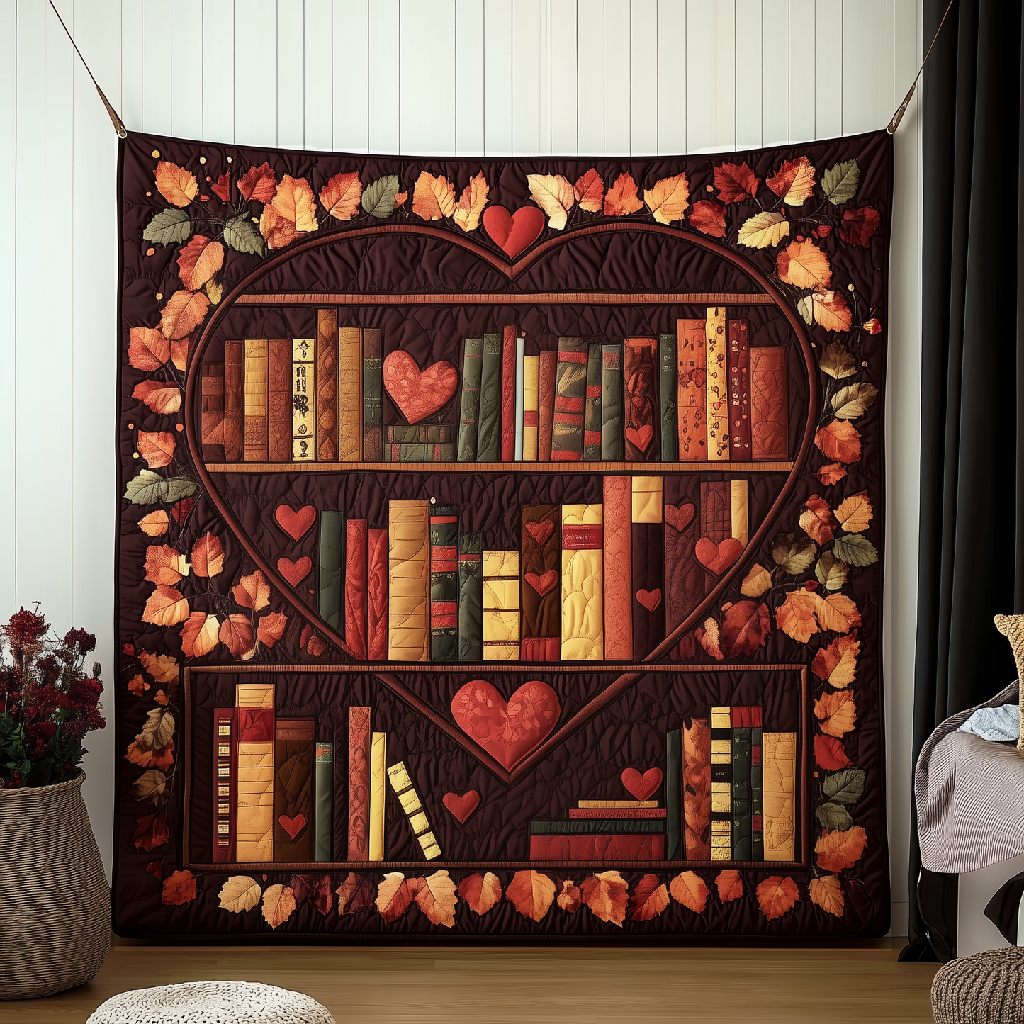 Love Books Quilted Blanket GFTOAB2100