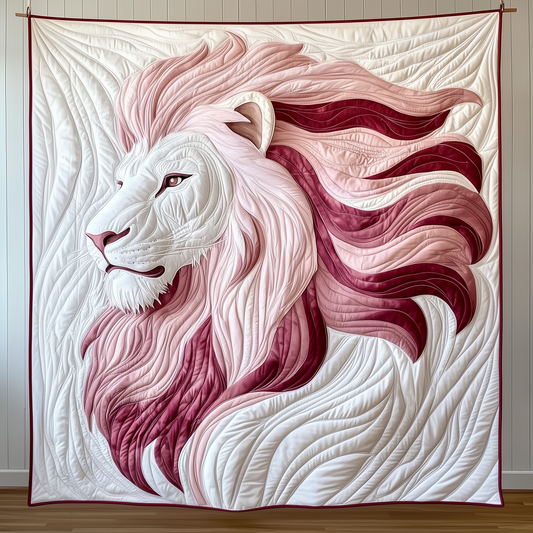 Elegant Lion Quilted Blanket GFTOAB2139