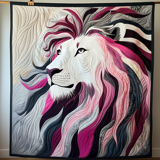 Elegant Lion Quilted Blanket GFTOAB2142