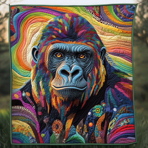 Mighty Gorilla Quilted Blanket GFTOAB2184