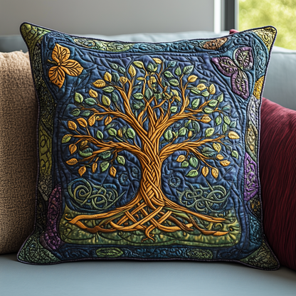 Tree Of Life Quilted Pillow Case GFTOAB2386