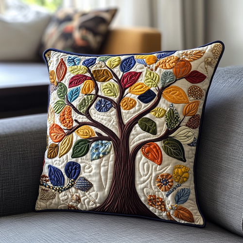 Tree Of Life Quilted Pillow Case GFTOAB2387