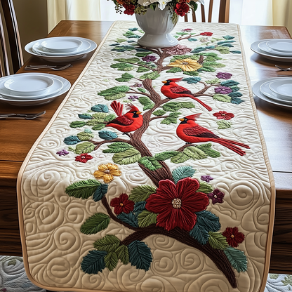 Spring Cardinals Quilted Table Runner GFTOAB2719