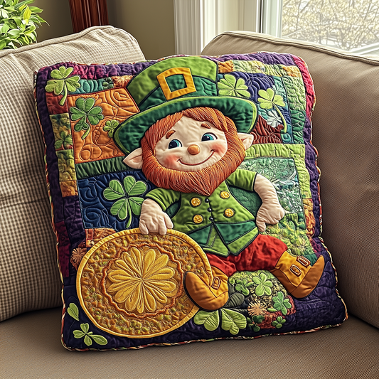 Pot of Gold Keeper Quilted Pillow Case GFTOAB2788