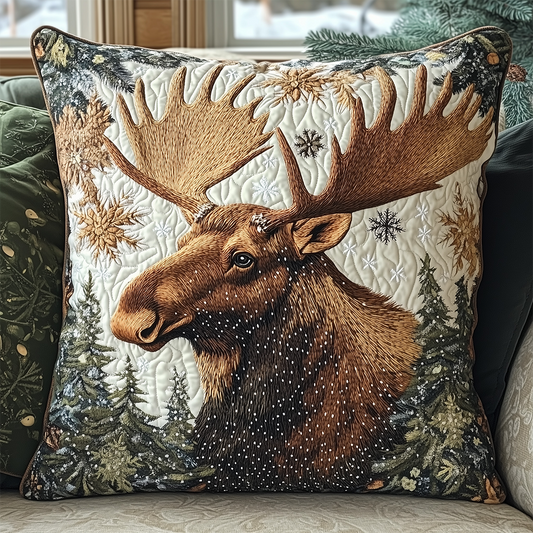 Moose Quilted Pillow Case GFTOAB2882