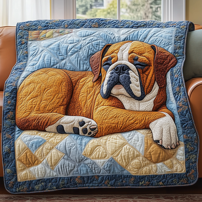 Goodnight Boxer Quilted Blanket GFTOAB2964